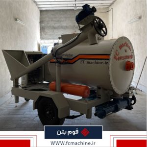 دستگاه سه فاز فوم انژکتور یک لنسره CM02